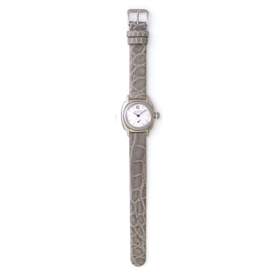 【残り一点】COUSSIN 12 Croco(WOMEN/SILVER×GRAY)