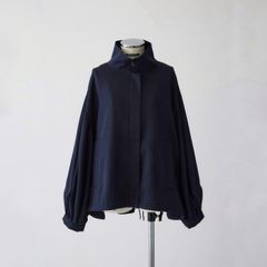 【残り一点】Stand Collar Tuck Sleeve BZ