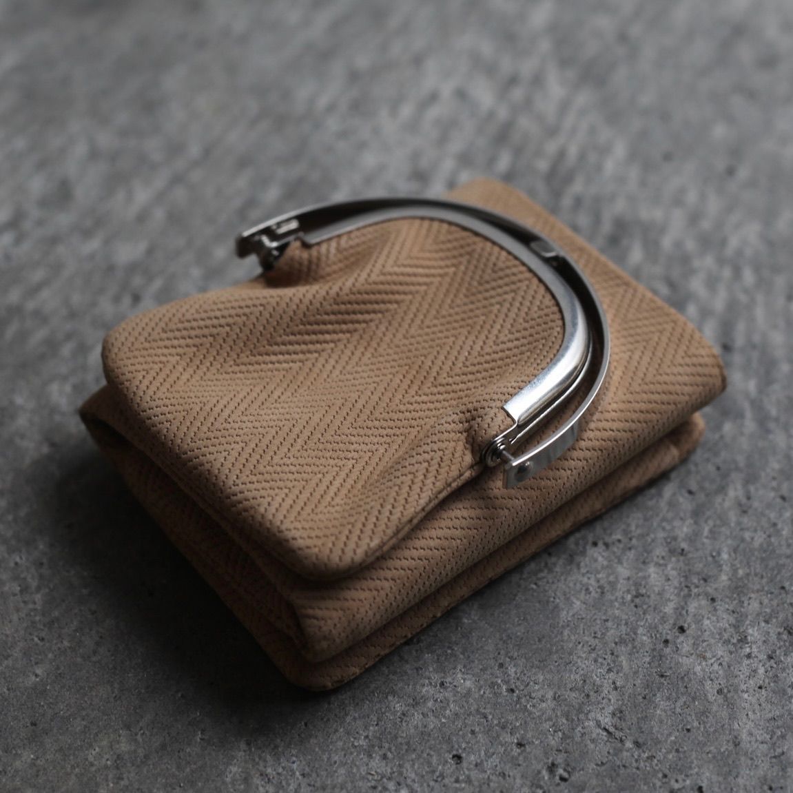 【残り一点】Frame Trifold Wallet(ODD_COW HERRINGBONE)