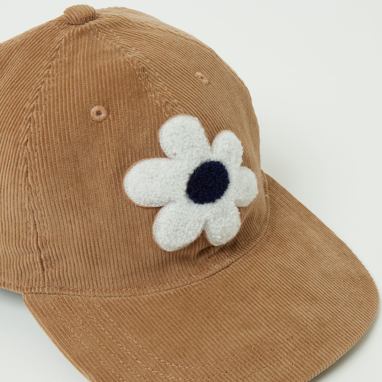 【残りわずか】Flower Chenill Corduroy Cap