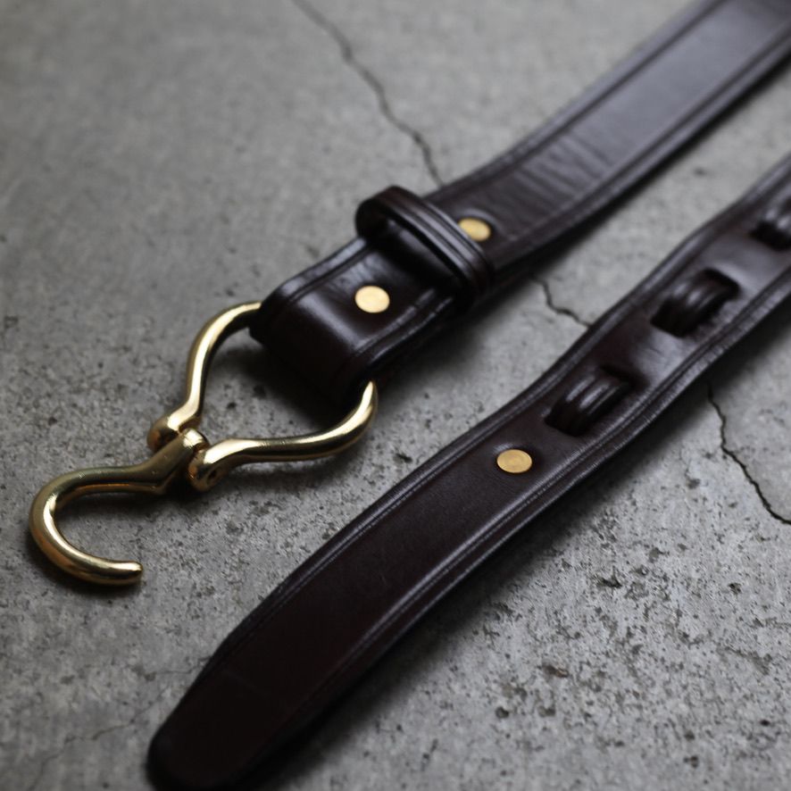 TORY LEATHER - 【残りわずか】Hoof Pick Belt(BLACK×NICKEL) | ACRMTSM ONLINE STORE