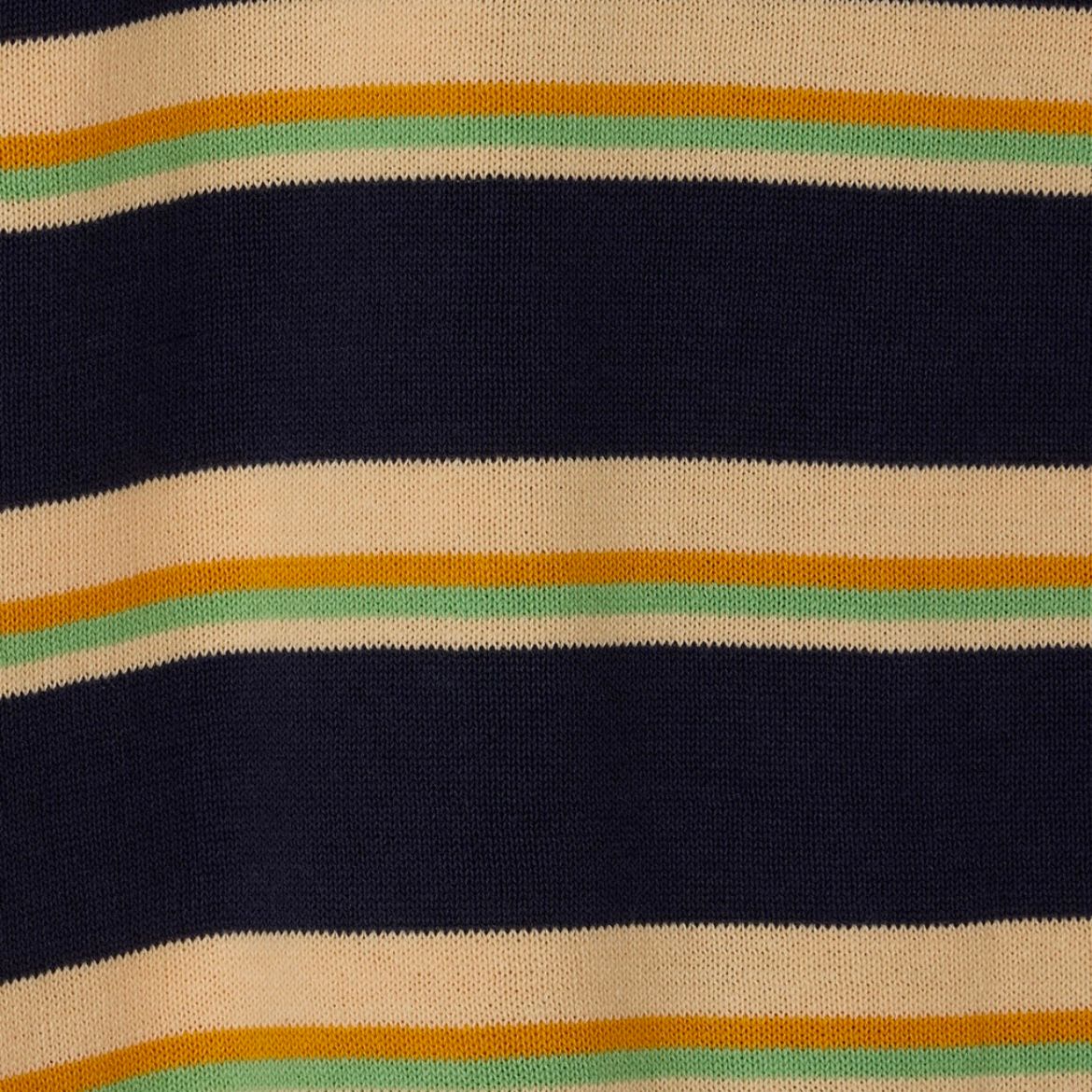 【残り一点】NL Border Grunge Mini Polo Knit