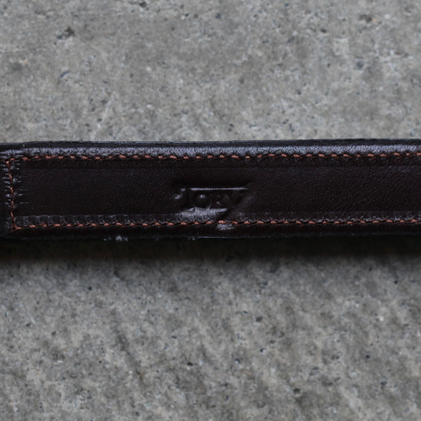 【残りわずか】Brass Bolt Snap Key Fobs(HAVANA)