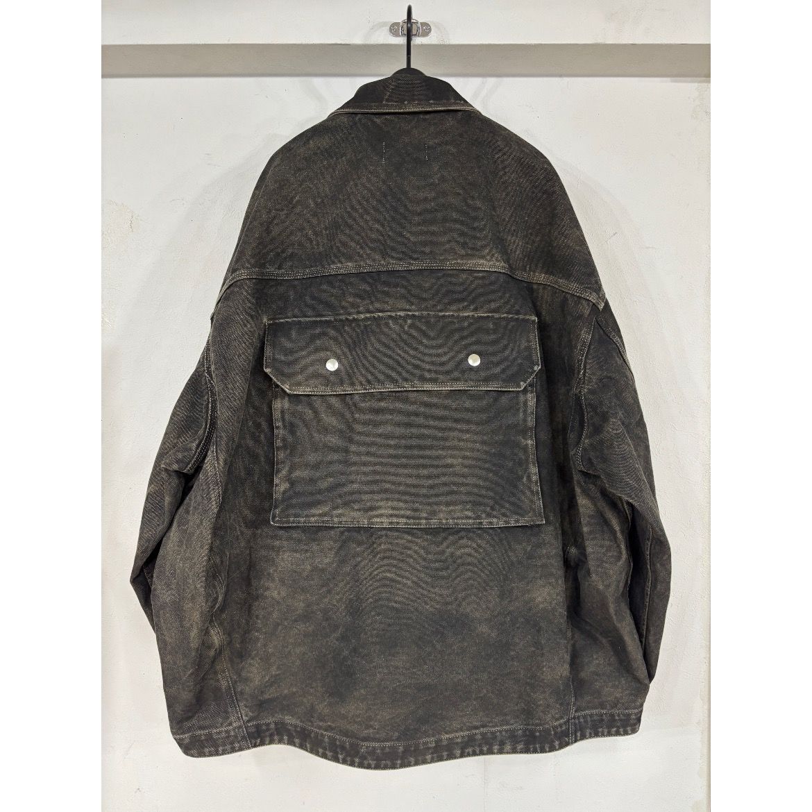 【残り一点】Black Stained Duck Jacket