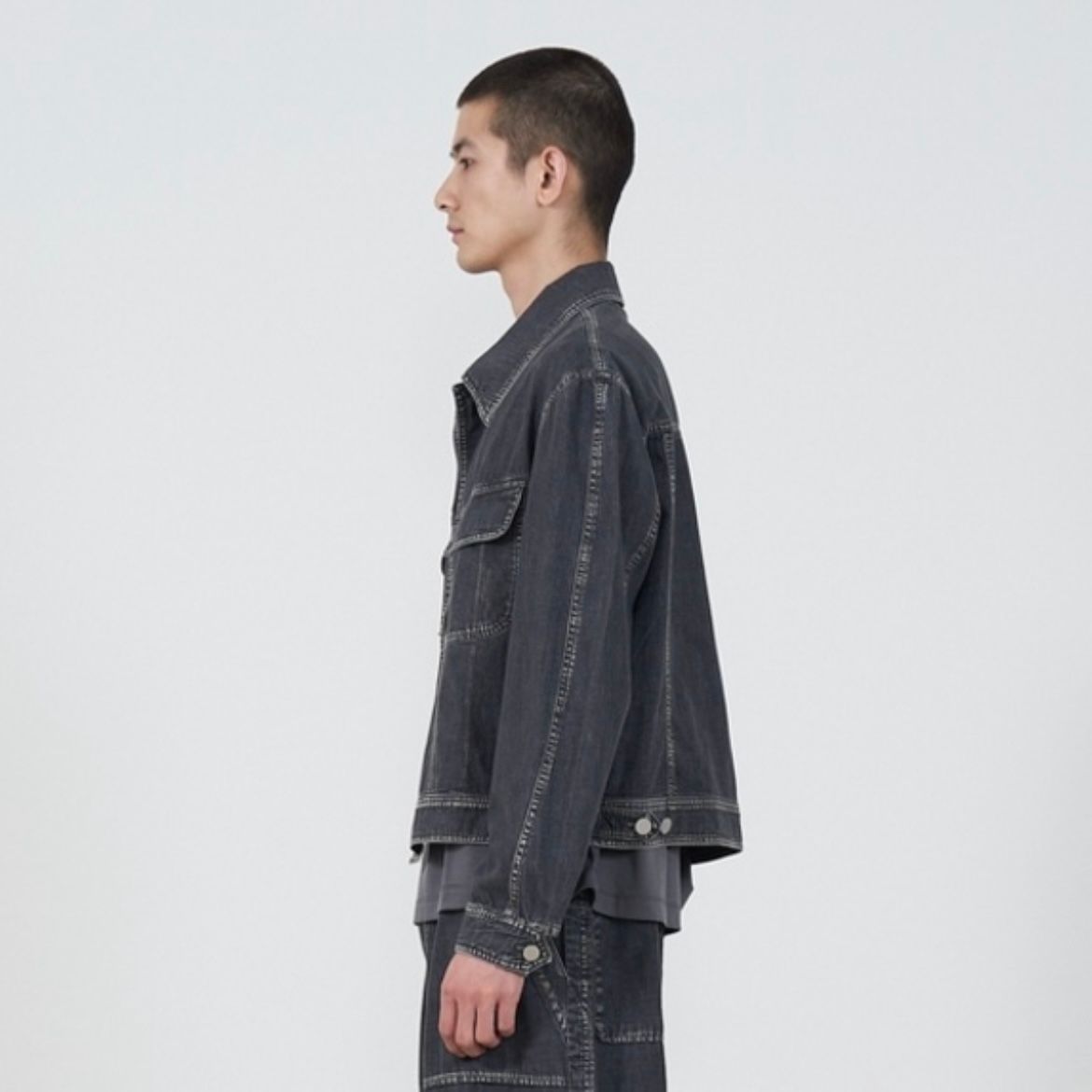 YOKE - 【残り一点】Light-Weight Denim Trucker Jacket YOKE - 【残り一点】Light-Weight Denim Trucker Jacket