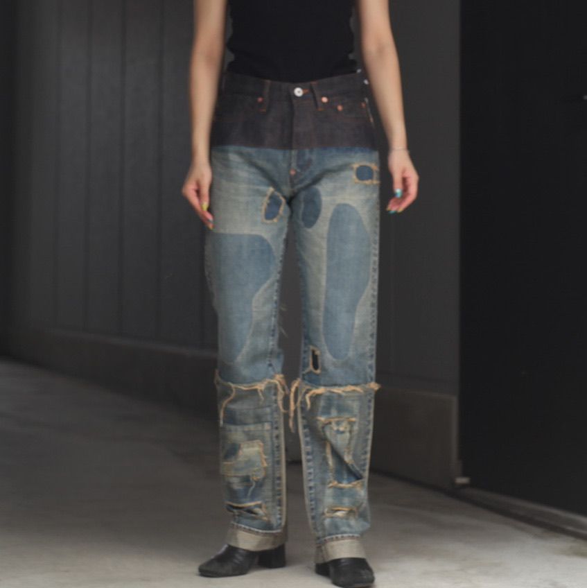 【残り一点】Stratum Denim Pants Straight Cut