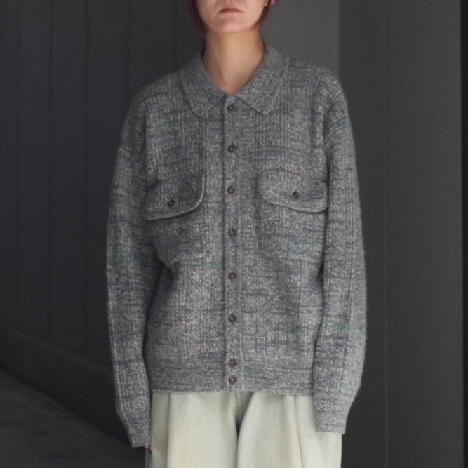 【残り一点】Rib Pattern Knit Jacket