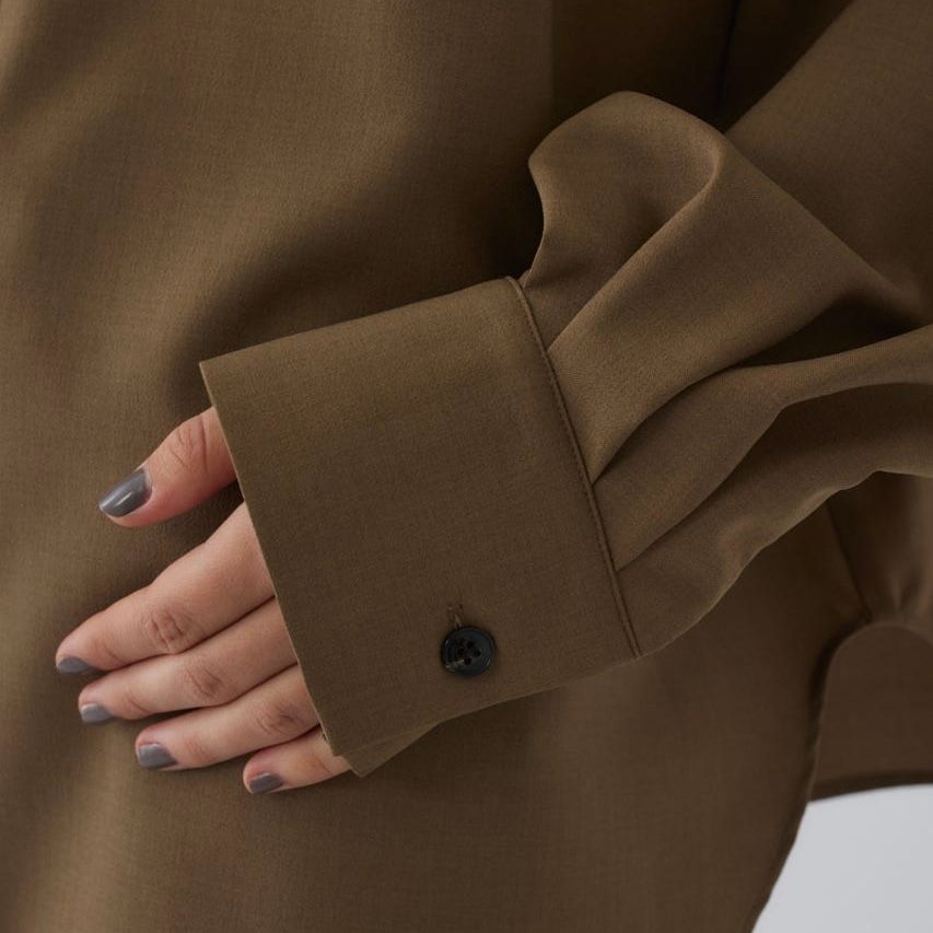 【残り一点】Round Cuff Blouse