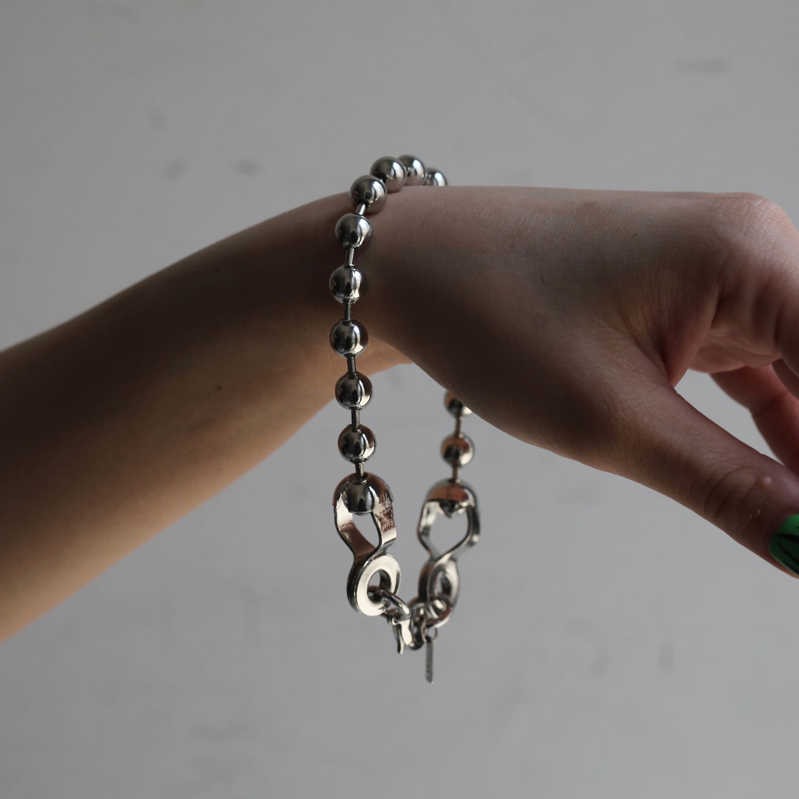 【残りわずか】Ball Chain Bracelet(SILVER)