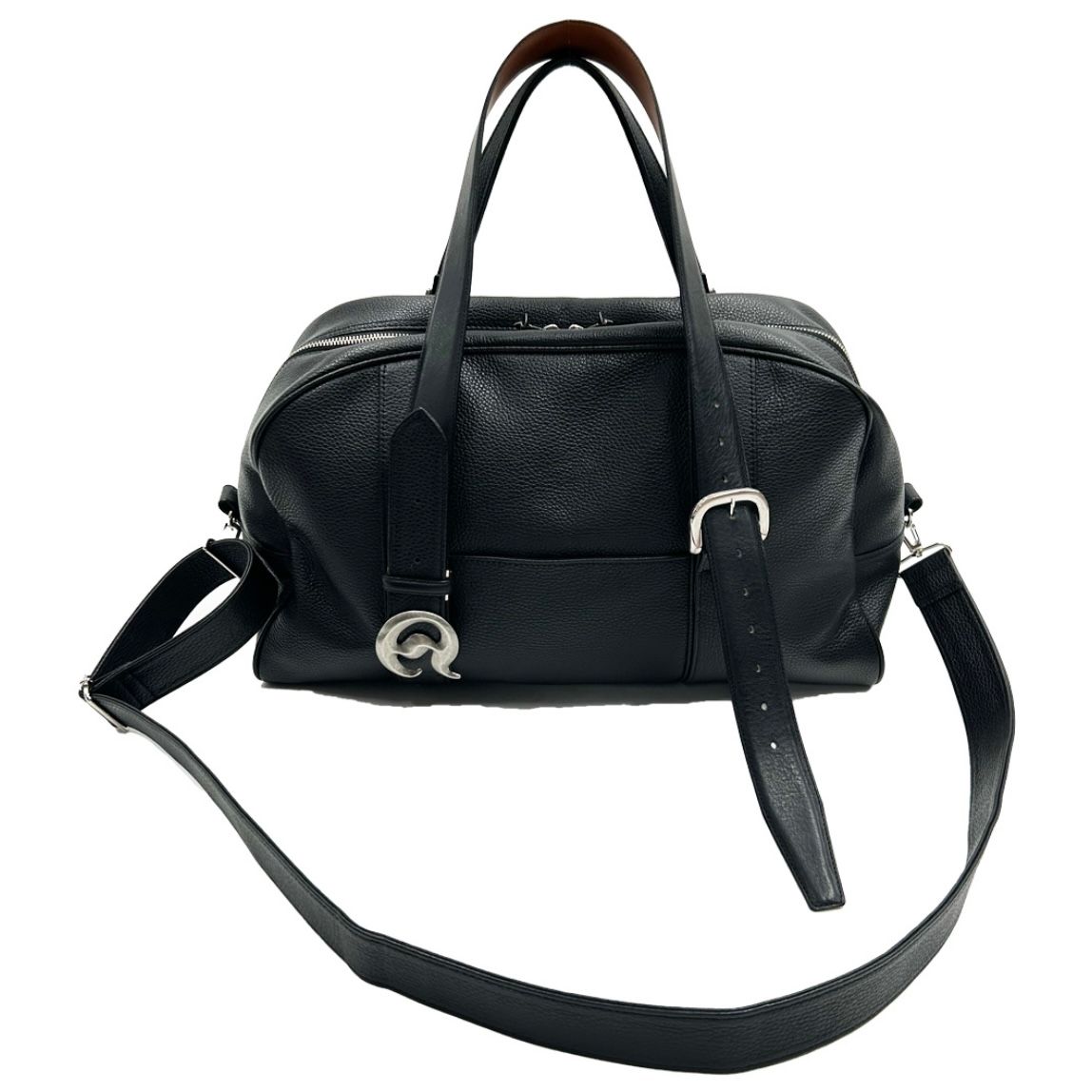 【残り一点】"D"Buckle Belt Boston Bag
