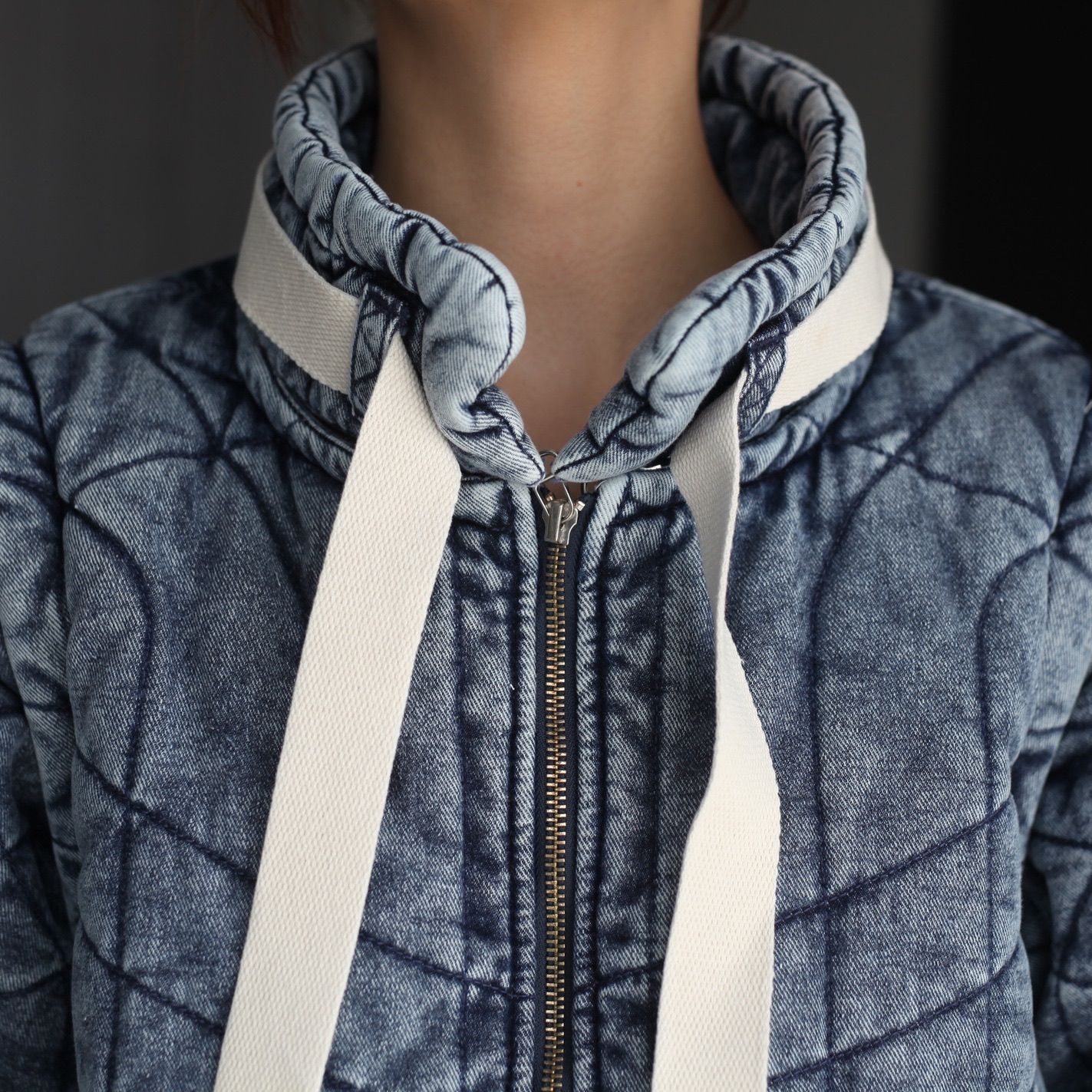 【残り一点】Denim Puff Jacket