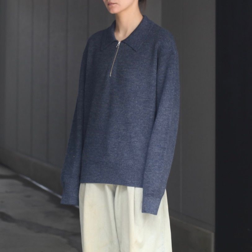 【残り一点】Aze Half Zip-up P/O