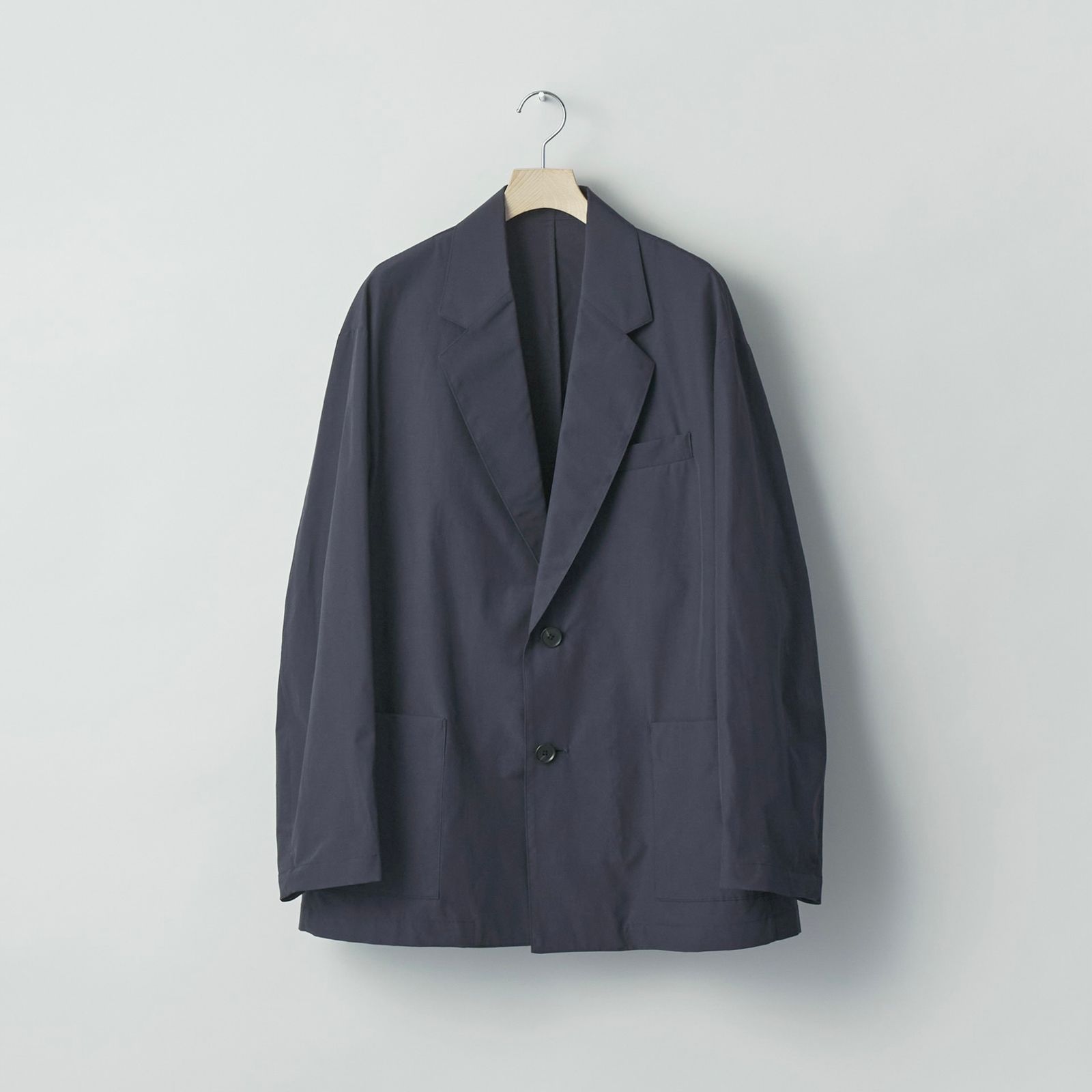 【残り一点】Cotton Nylon Easy Single Breasted Jacket