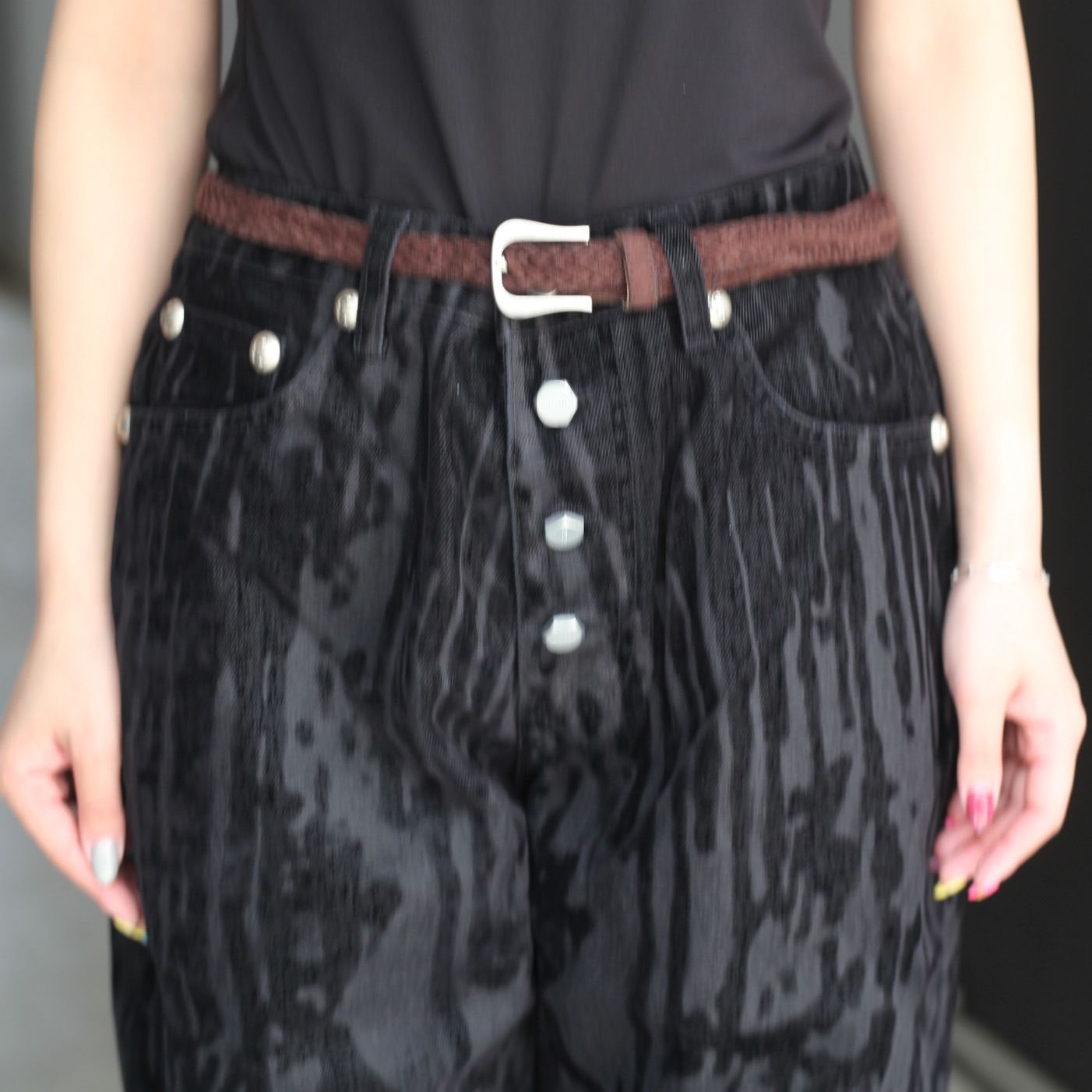 【残り一点】Blood Lazered Denim Pants