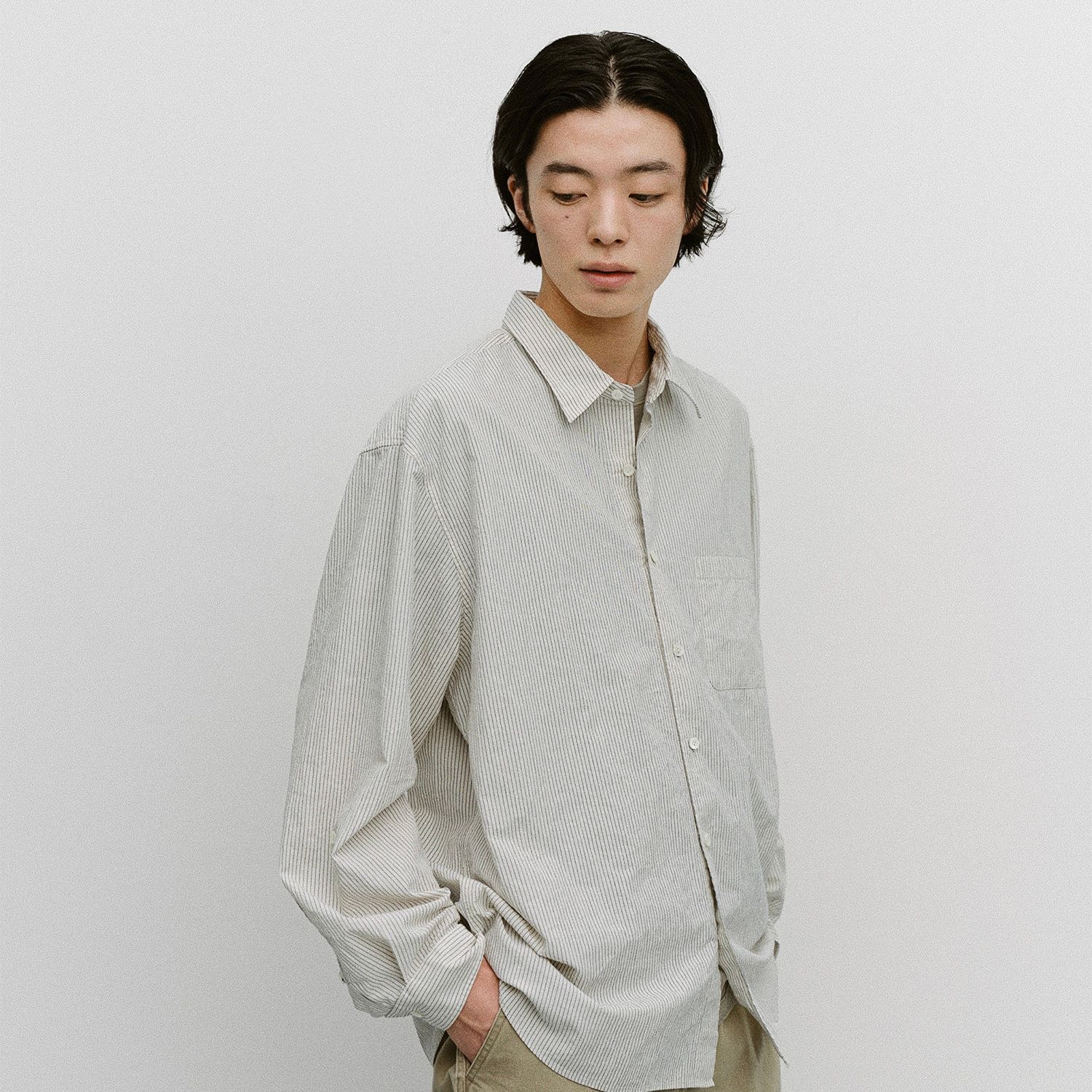 【残り一点】Library Roll-Up Shirt