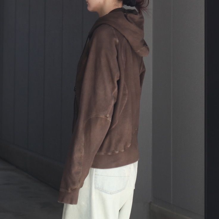 【残りわずか】Paneled Zip Up Hoodie