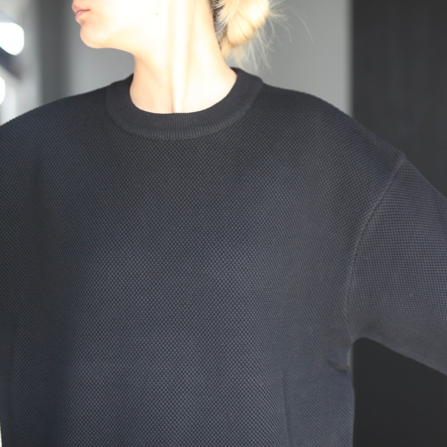 crepuscule - 【残りわずか】Moss Stitch L/S Sweat | ACRMTSM 