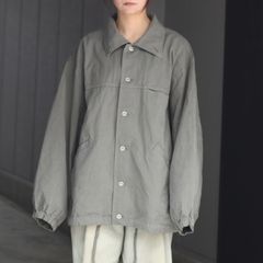 【残り一点】ガーメントダイオーバーサイズハーフコート