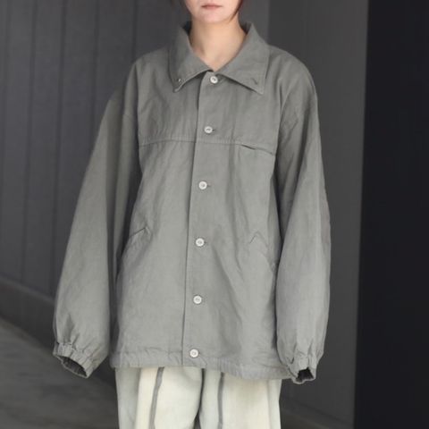 【残り一点】ガーメントダイオーバーサイズハーフコート