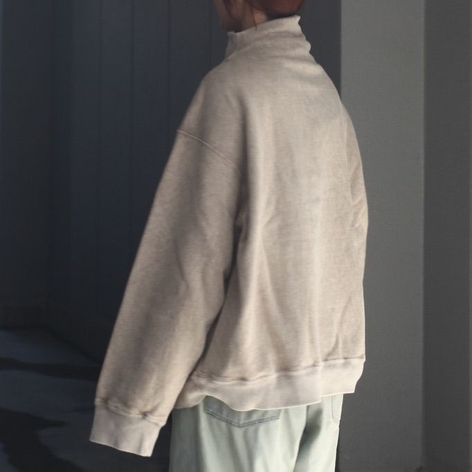 【残り一点】Half Zip Sweat