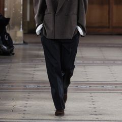 【残りわずか】Extra Wide Trousers(2/90 WOOL GABARDINE)