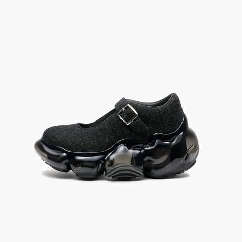 【残り一点】Moopie Felt Pebble(BLACK×BLACK)