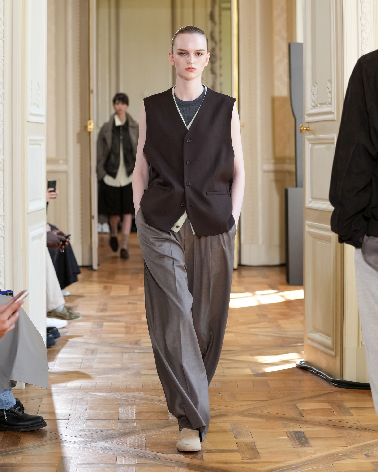 ssstein - 【再販売通知受付可能】Extra Fine Wool Long Wide Trousers