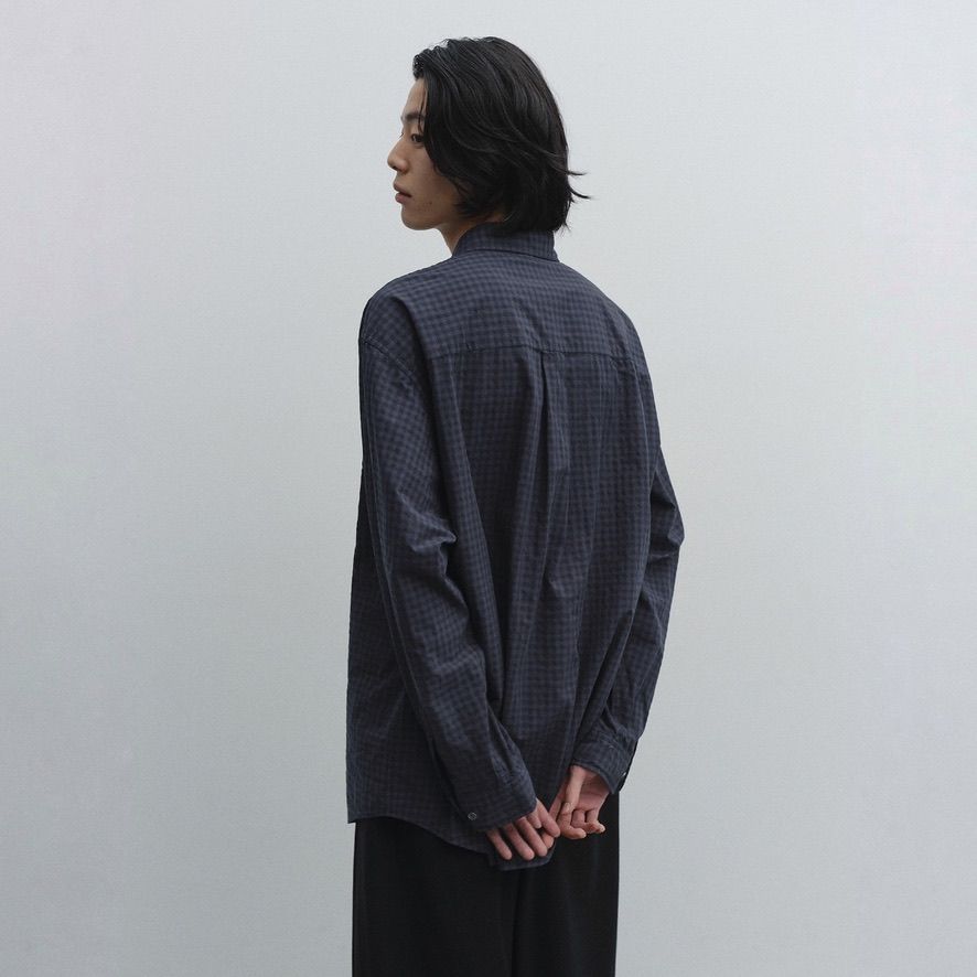 【残り一点】Bold Garment Gingham Check Shirt