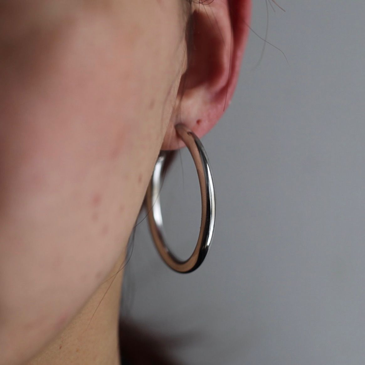 【残りわずか】Classic Hoops_M(SILVER)