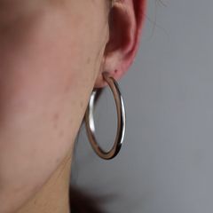 【残りわずか】Classic Hoops_M(SILVER)