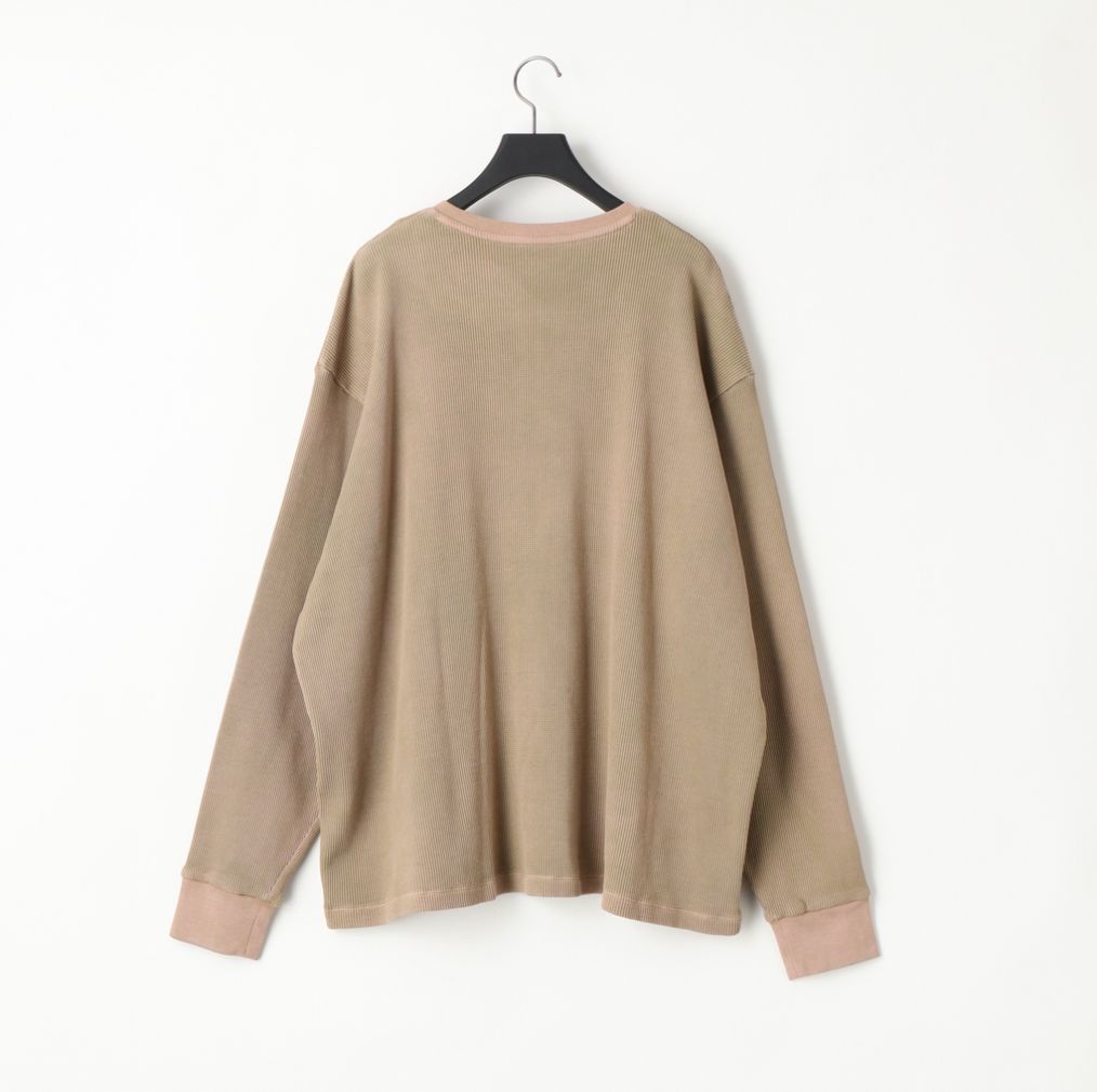 【残り一点】18G Garment Dye Waffle