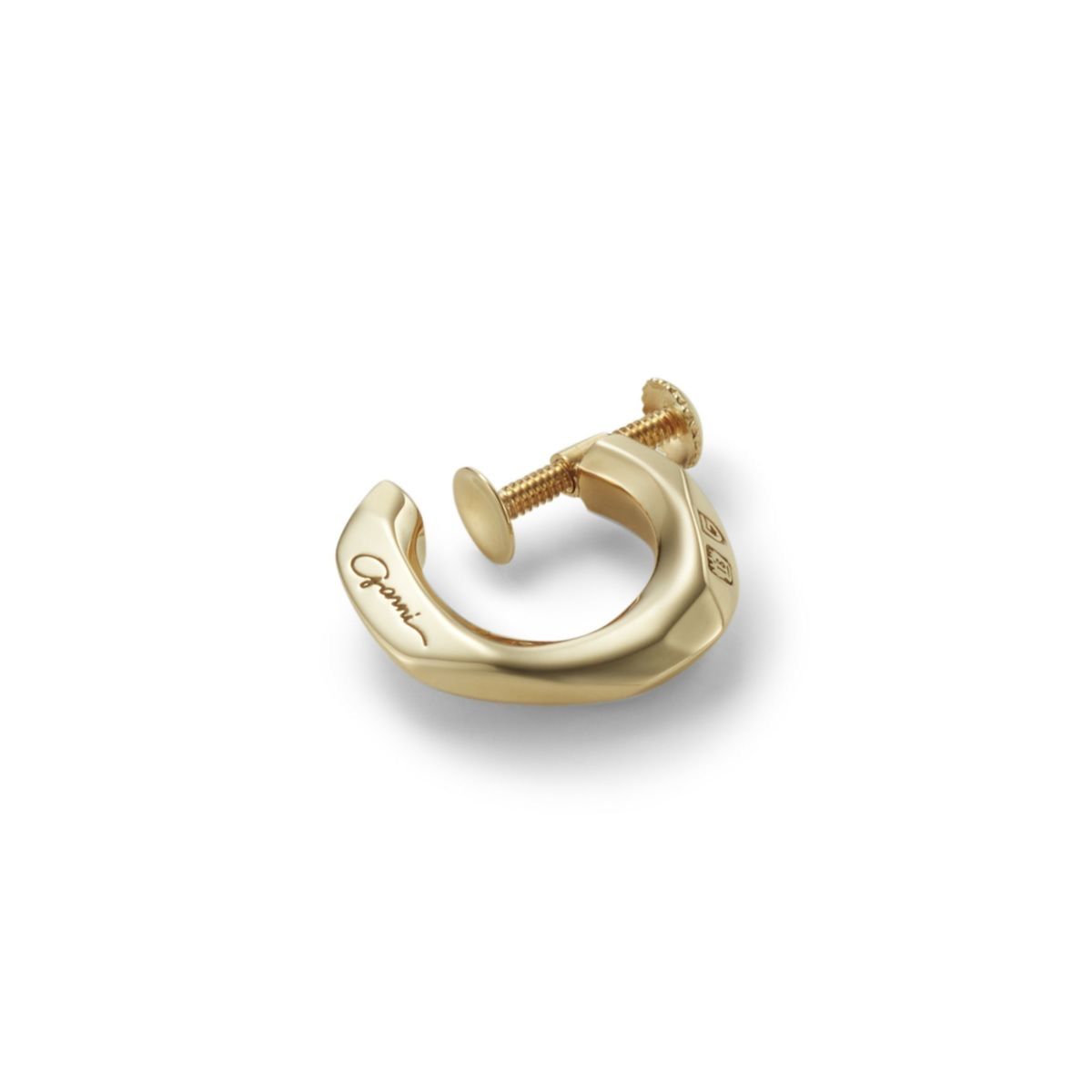 【お取り寄せ注文可能】K10 Crockery Earring(GOLD)