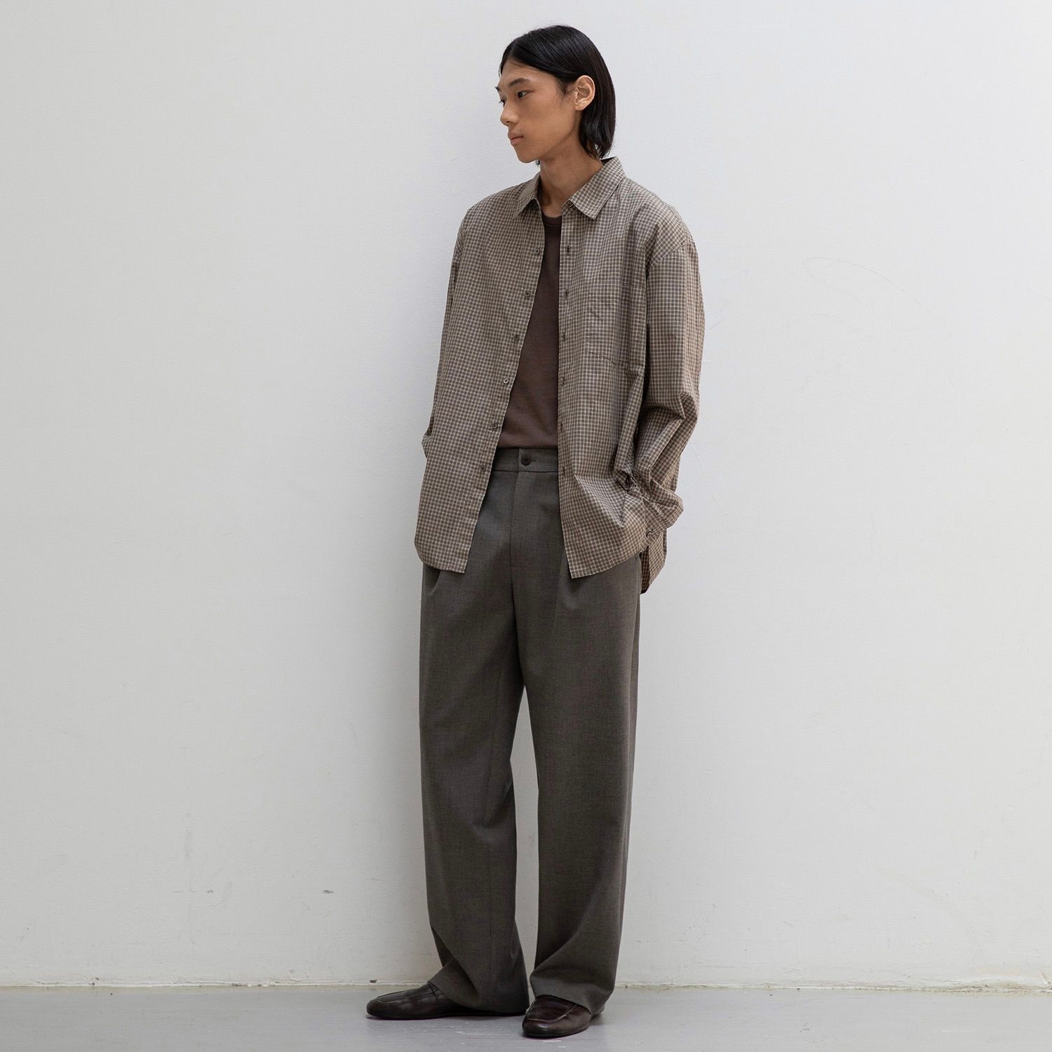 【残り一点】Ordinary Check Shirt