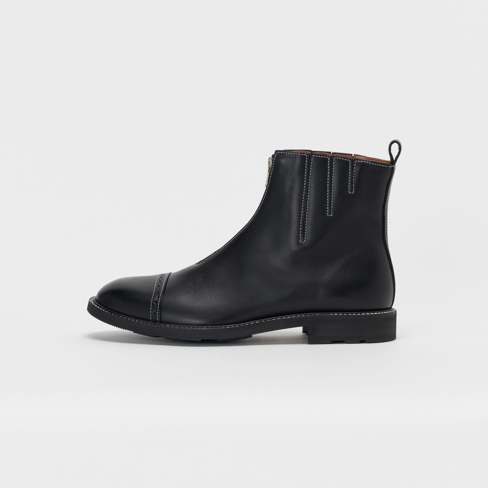 Hender Scheme エンダースキーマ】 front fastner boots / BLACK