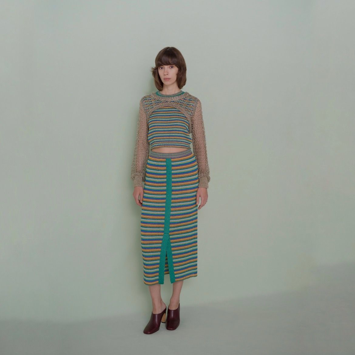 【残り一点】Lulex Multiborder Knitted Tank Top