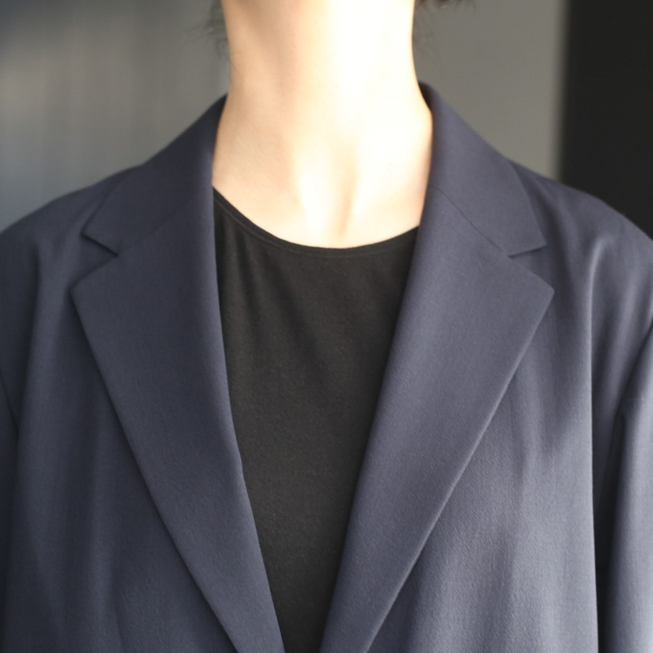 ATON - 【残り一点】High Twist Wool Tailored Jacket | ACRMTSM ...