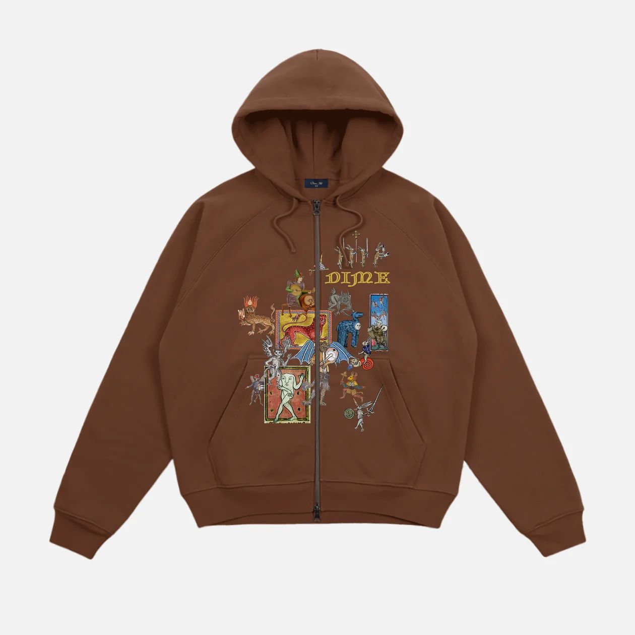 【残り一点】What the Medieval Zip Hoodie