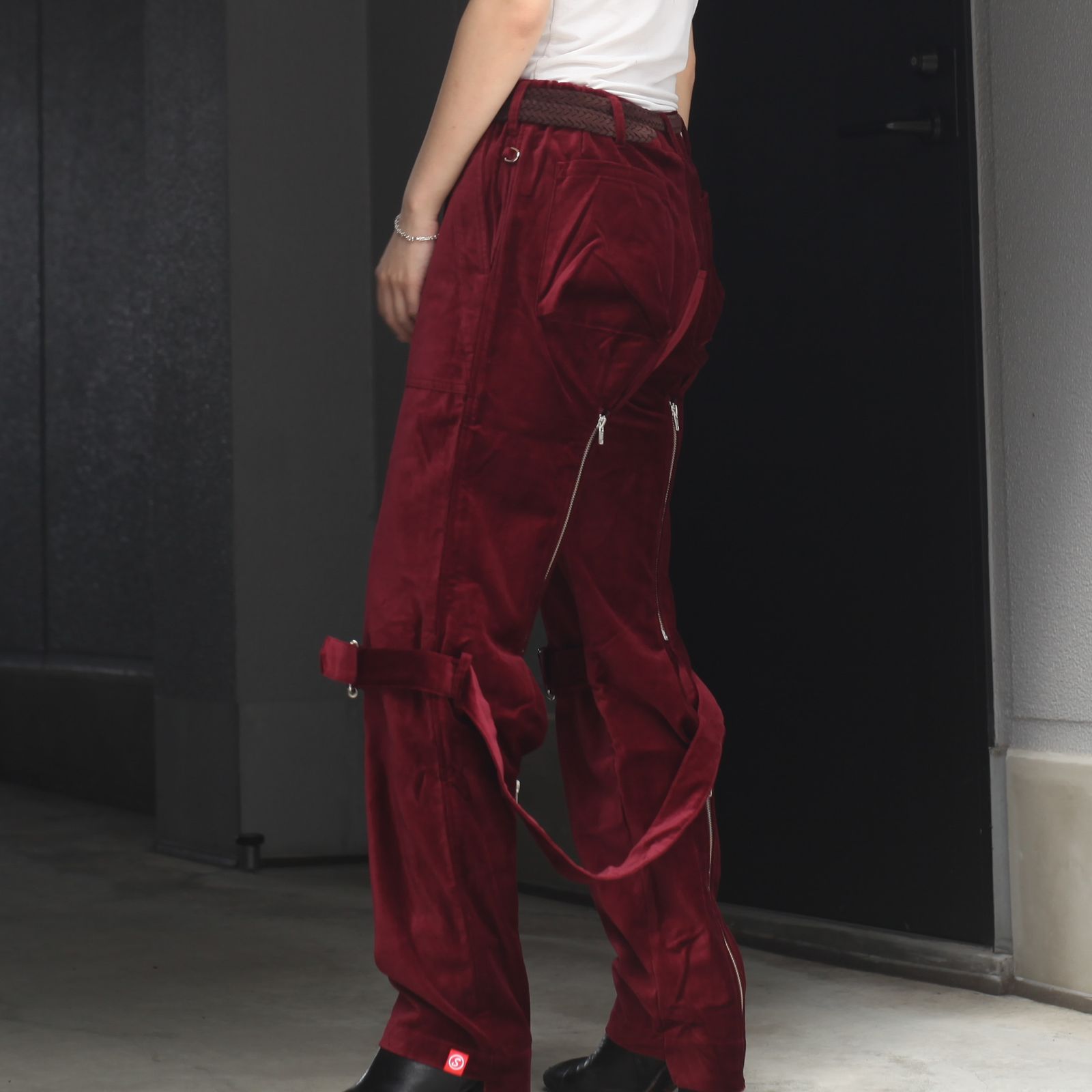 SKIN - 【残り一点】Velvet Bondage Pants | ACRMTSM ONLINE STORE