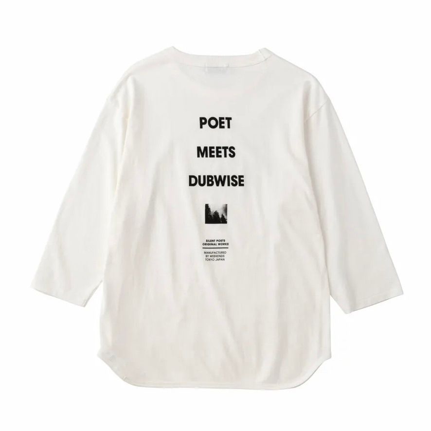 【残り一点】PMD Logo 3/4 Sleeve T-shirt