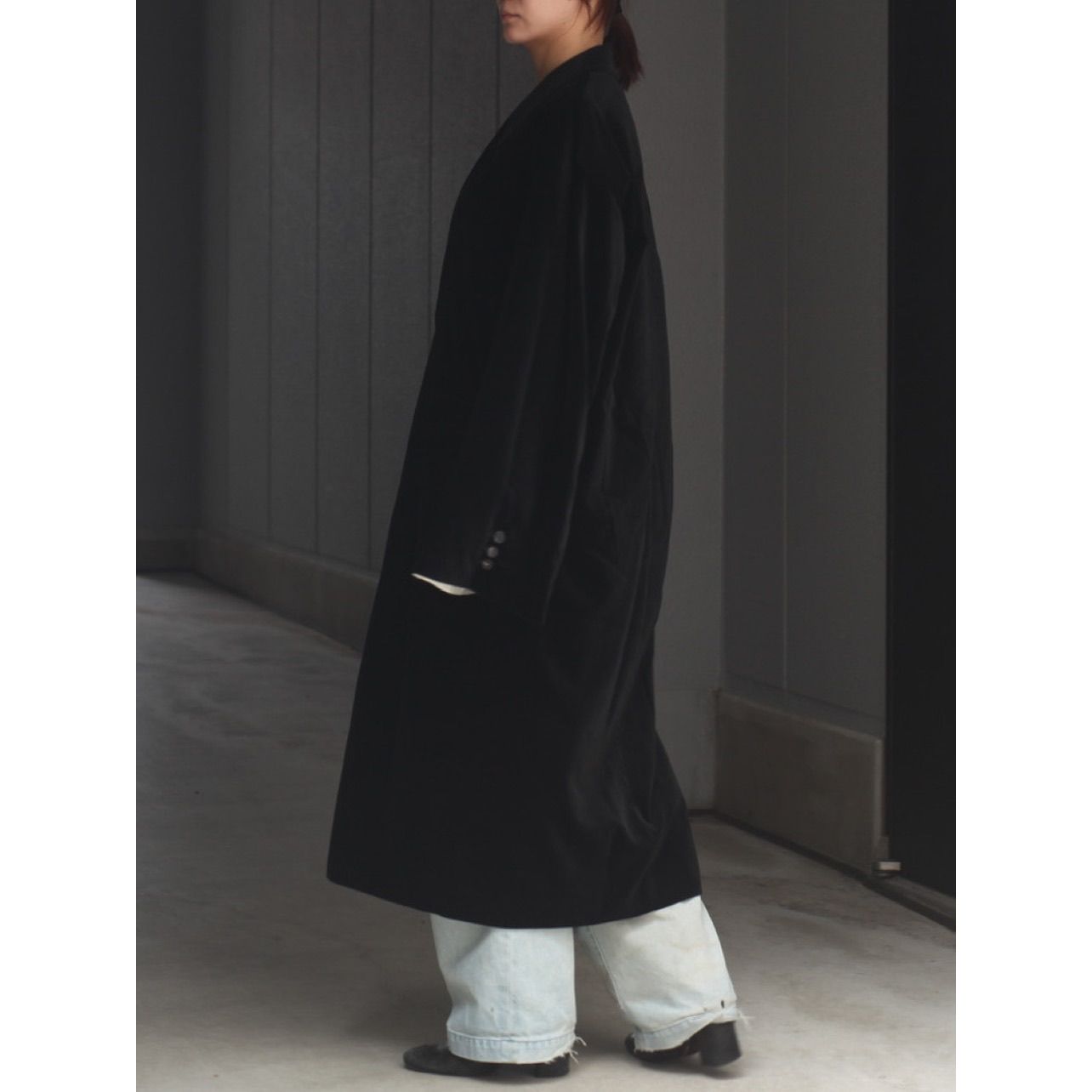 SOSHIOTSUKI - 【残り一点】Kimono Sleeve Chester Coat(COTTON VELVET) | ACRMTSM  ONLINE STORE