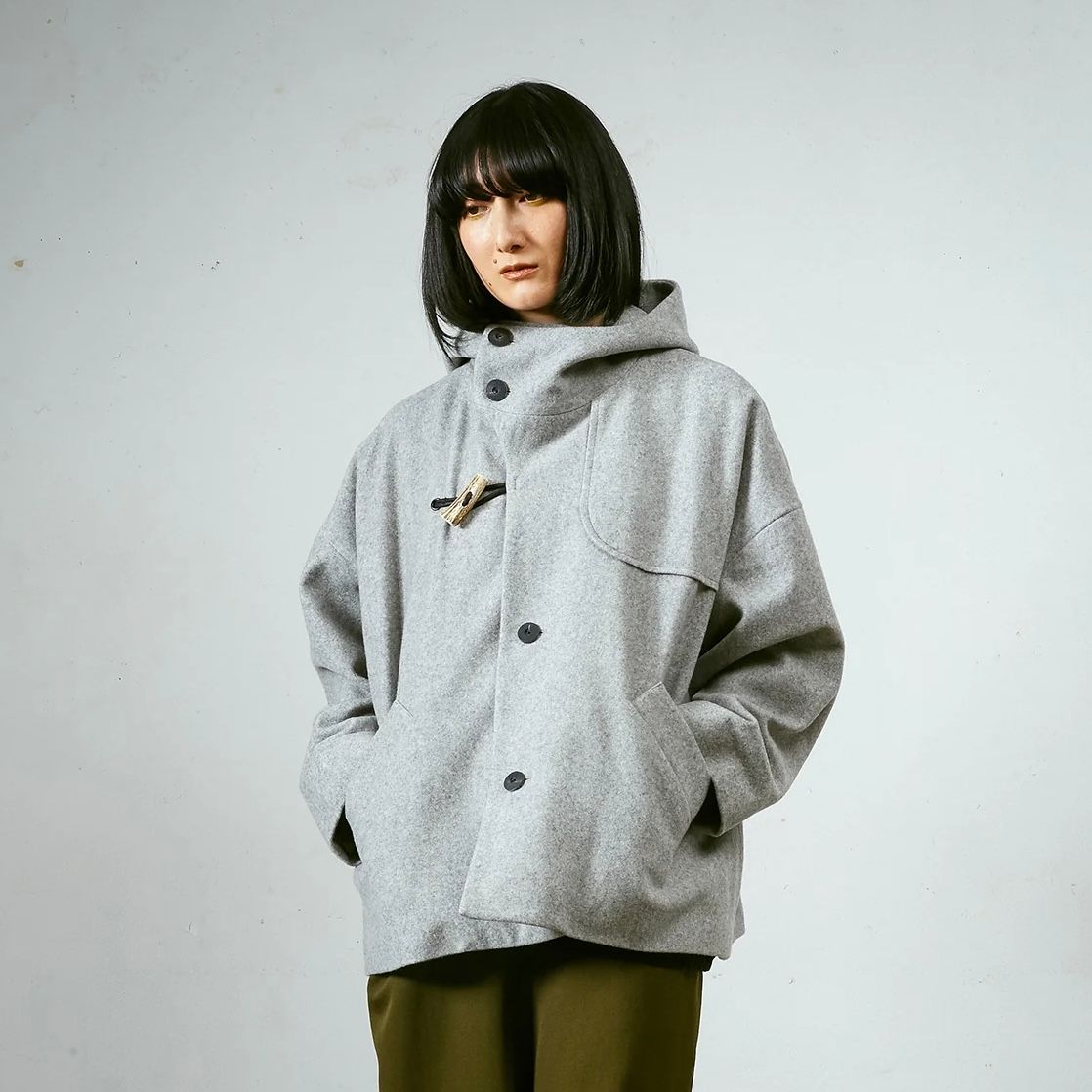 【残り一点】メルトンダッフルショートCT