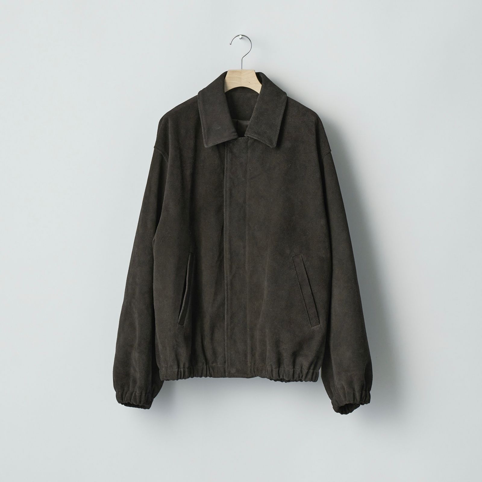 ssstein - 【残りわずか】Cow Suede Zip Short Jacket | ACRMTSM