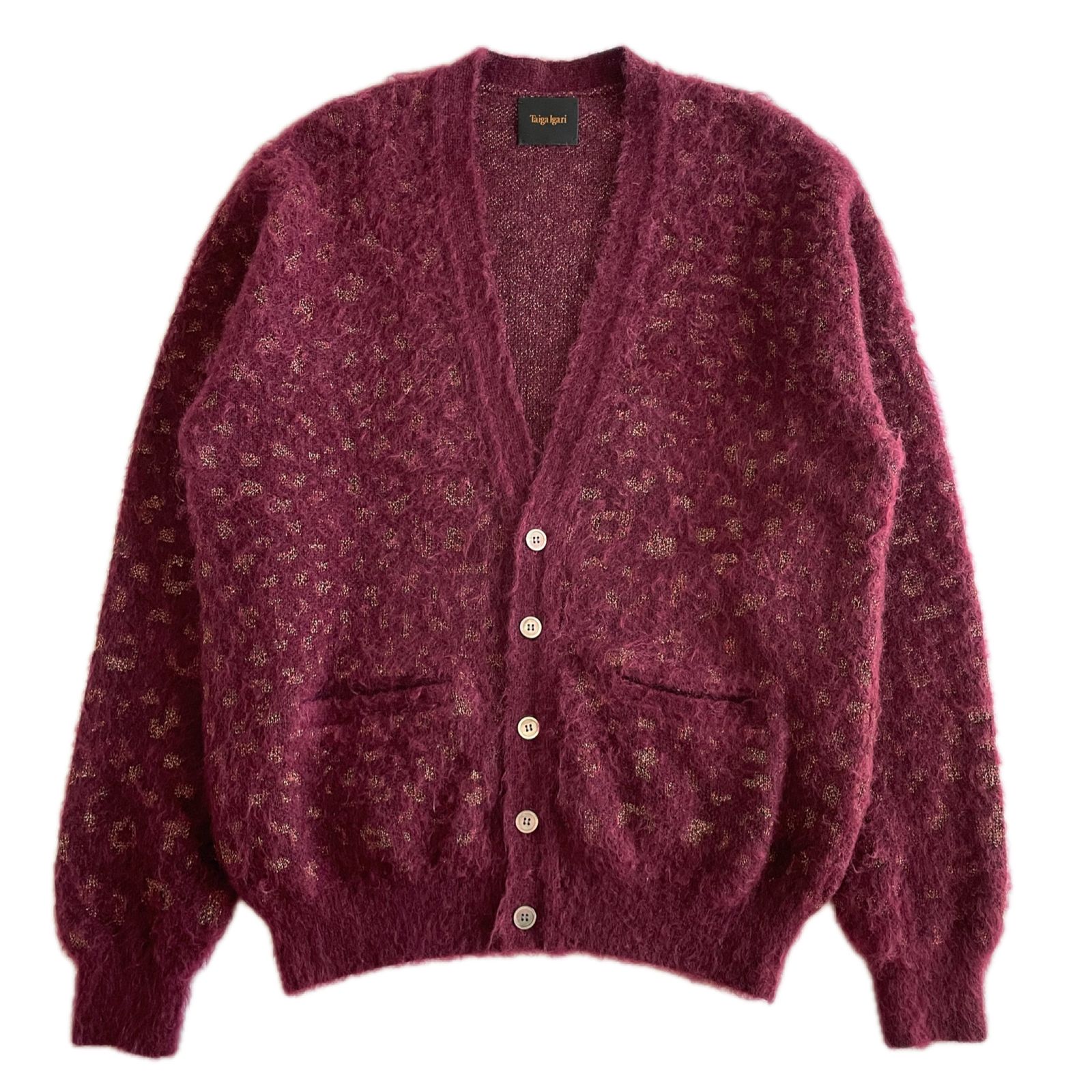 Taiga Igari - 【残り一点】Leopard Glitter Cardigan | ACRMTSM ONLINE STORE