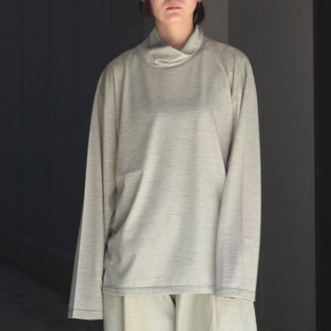 【残り一点】36G Wool Stripe Turtle Neck