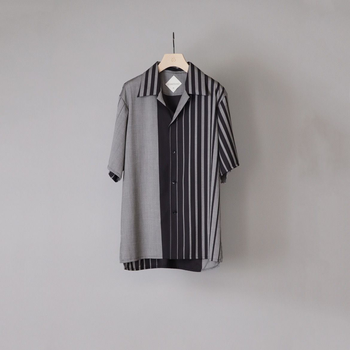 ETHOSENS - 【残り一点】Irregular Stripe SS Shirt | ACRMTSM ONLINE