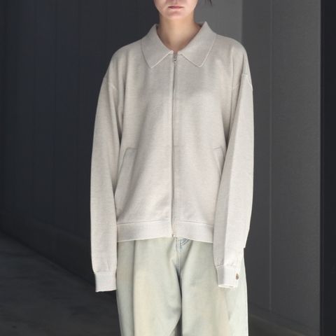 【残り一点】Co/Wo Moss Stitch Zip Blouson