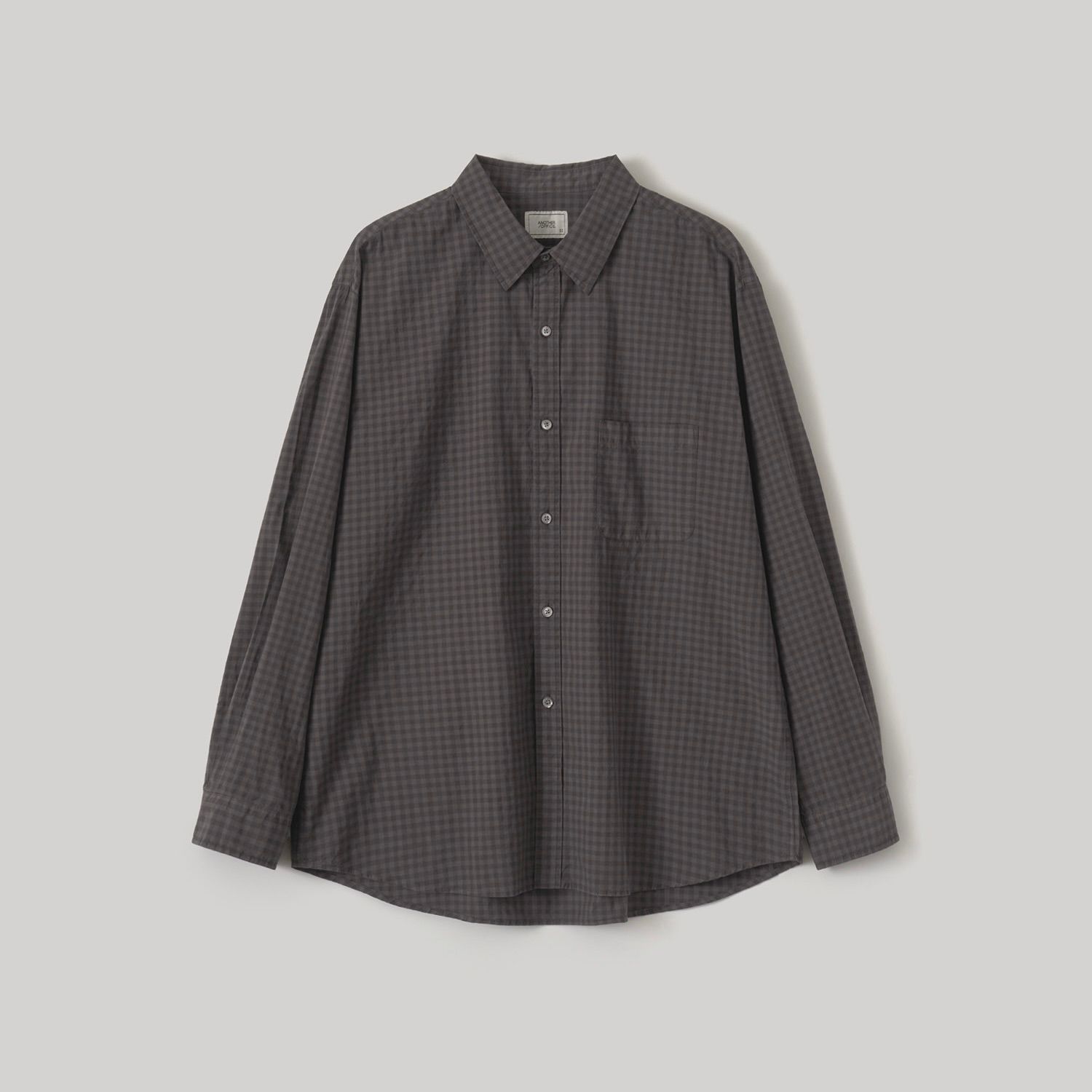【残り一点】Bold Garment Gingham Check Shirt