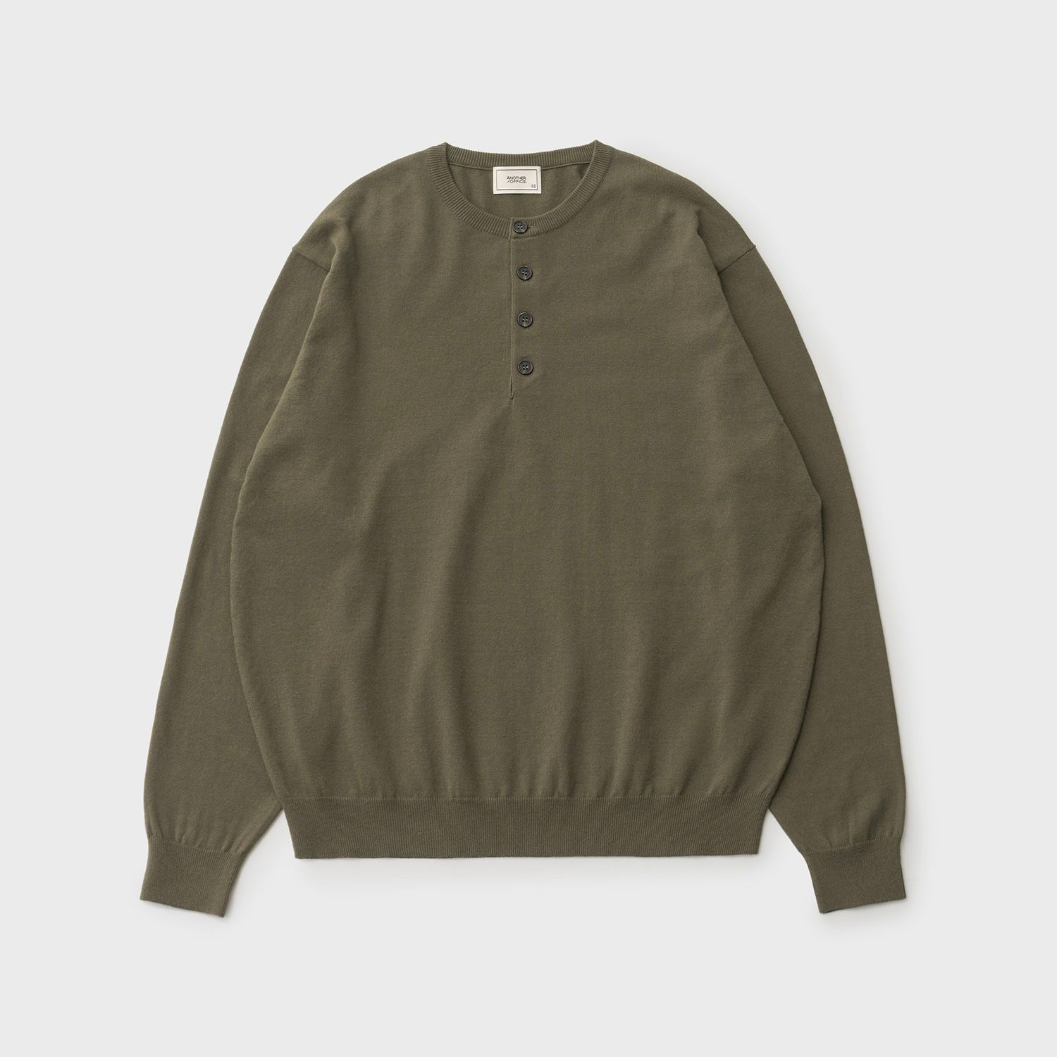 【残り一点】French Henry Neck Knit