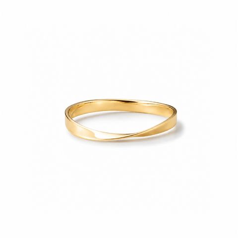 【お取り寄せ注文可能】Loop Ring S(K18 YELLOW GOLD)