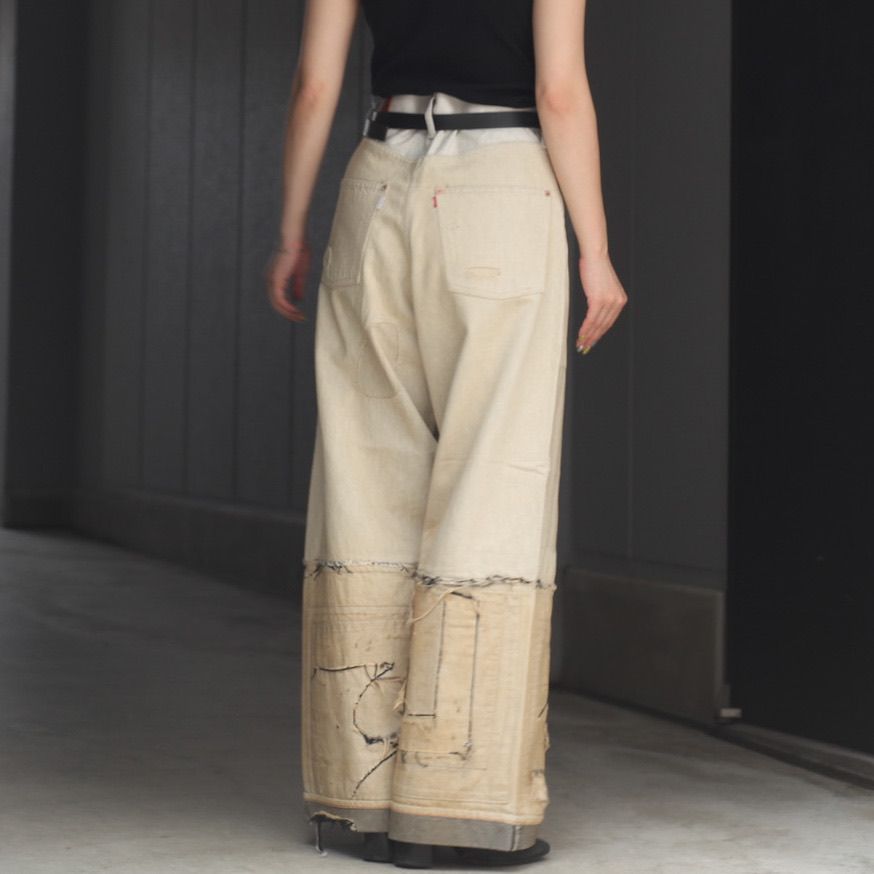 【残り一点】Stratum Denim Pants Wide Cut
